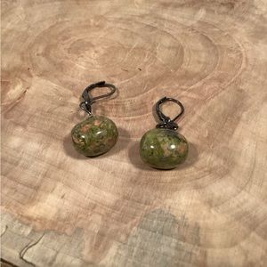 Unikite Bead Earrings